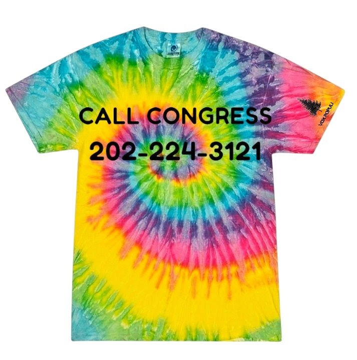Call Congress Vox Tie-Dye